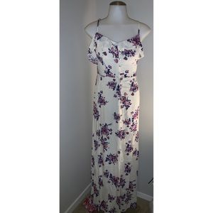 Beautiful Floral Floor Length Dress